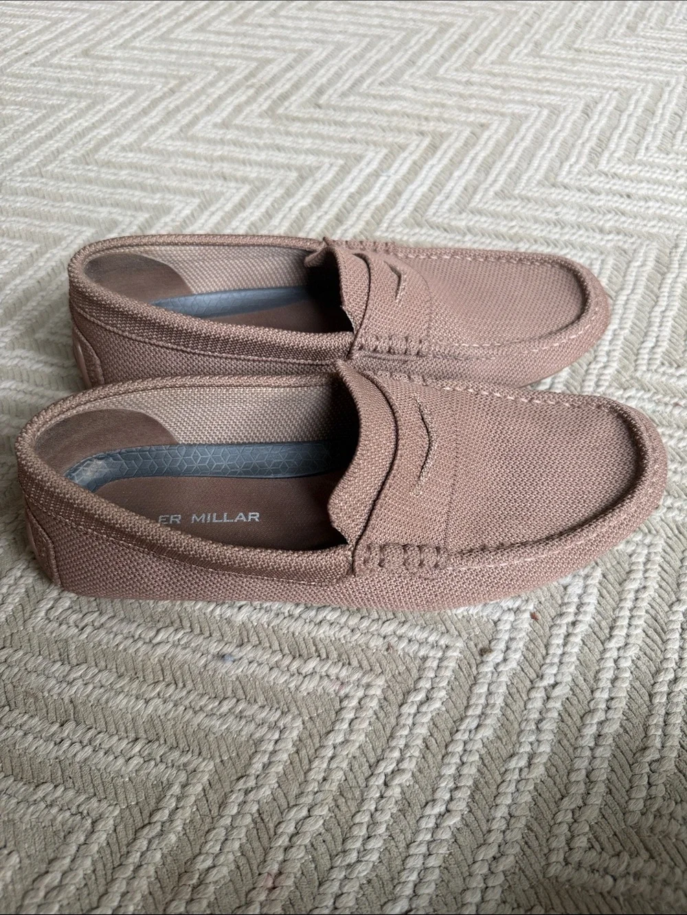 Peter Miller Cruise Crown Knit driver shoes size 8